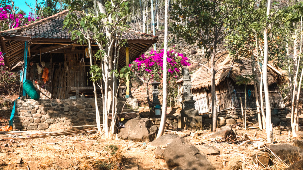 Bali, mountain village, Balinese house, 