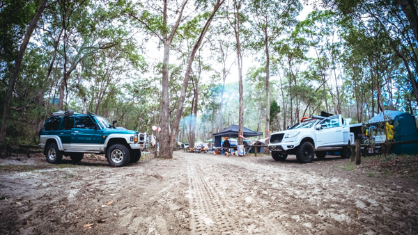 Ben-Ewa camping area, Moreton Island