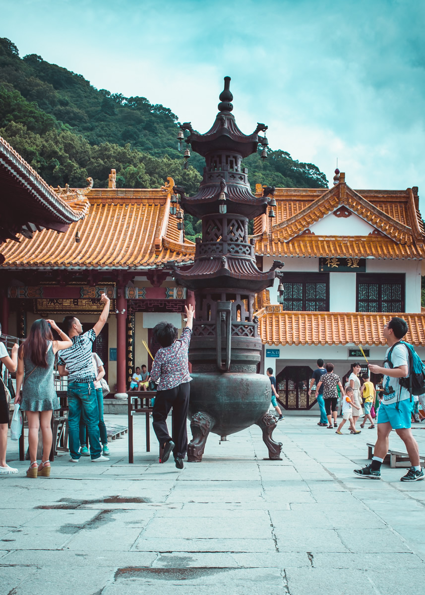 Hongfa Buddhist temple, shenzhen