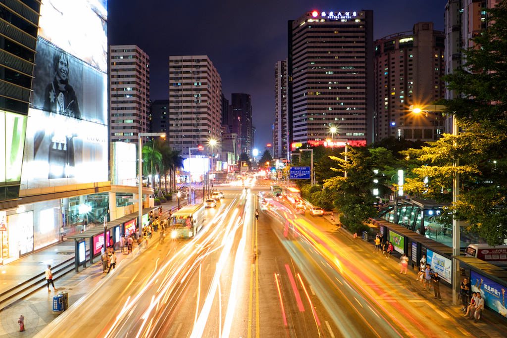 Shenzhen by night