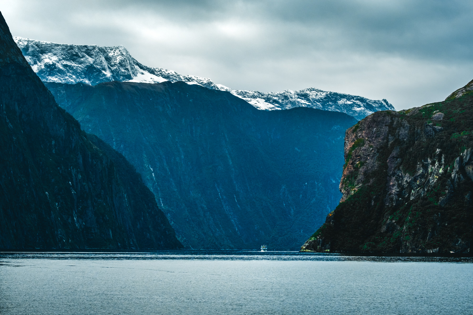 Fiordland, Milford Sound, New Zealand,