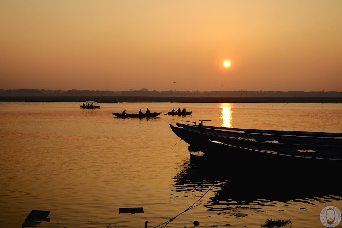 Varanasi, sunrise, Ganges, India