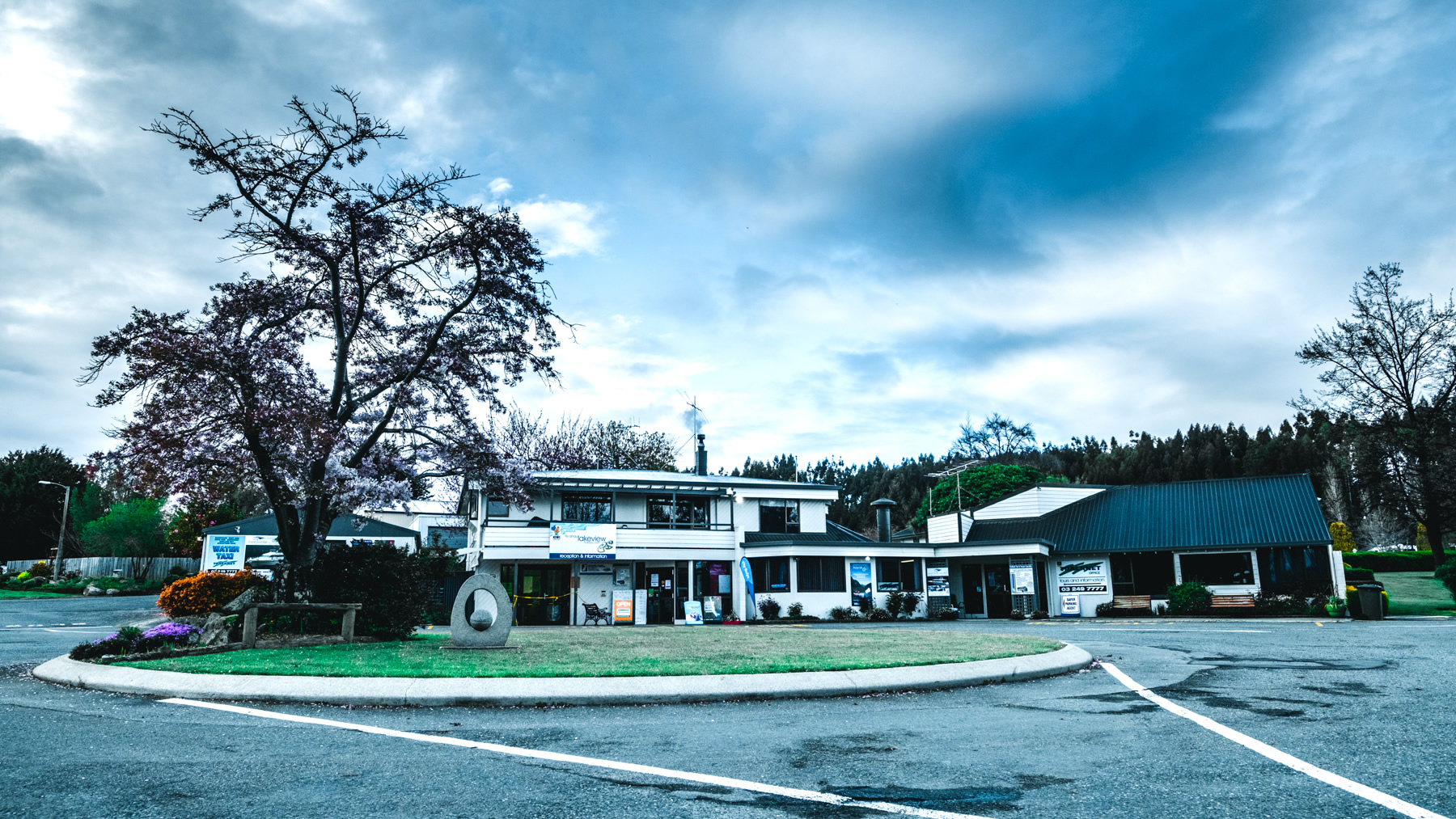 Te Anau, holiday, park, New, Zealand, 