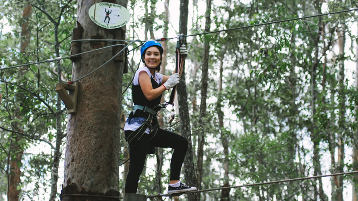 Mount Tamborine, TreeTop Challenge, Gold Coast, school holidays, 